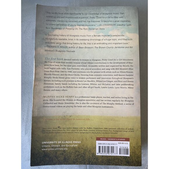 Pretty Good for a Girl: Women in Bluegrass by Murphy Hicks Henry - Picture 2 of 2